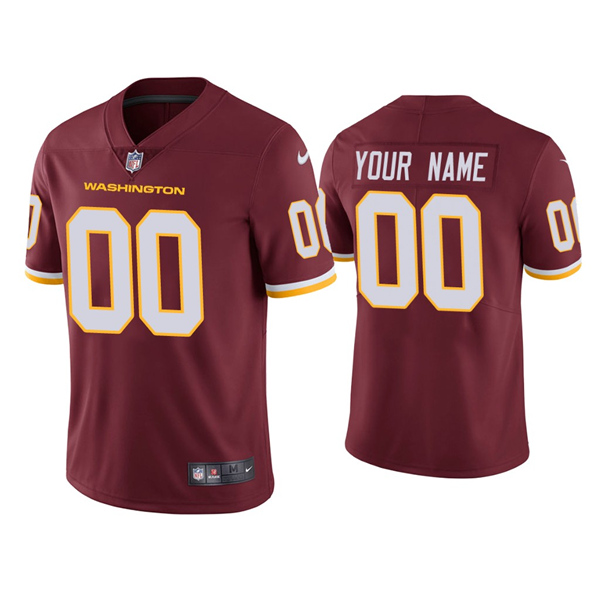 Custom Washington Commanders Vapor Untouchable Limited Jersey